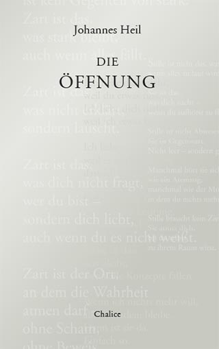 Bourgeault Gebet Cover Johannes Heil: Die Öffnung