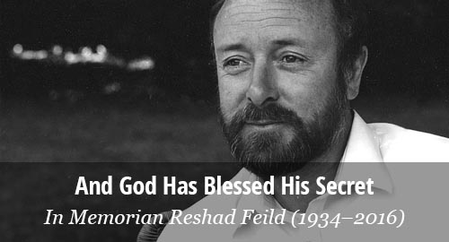 Reshad Feild in Memoriam
