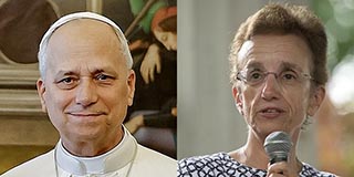 Papst Leo XIV. und Ilia Delio